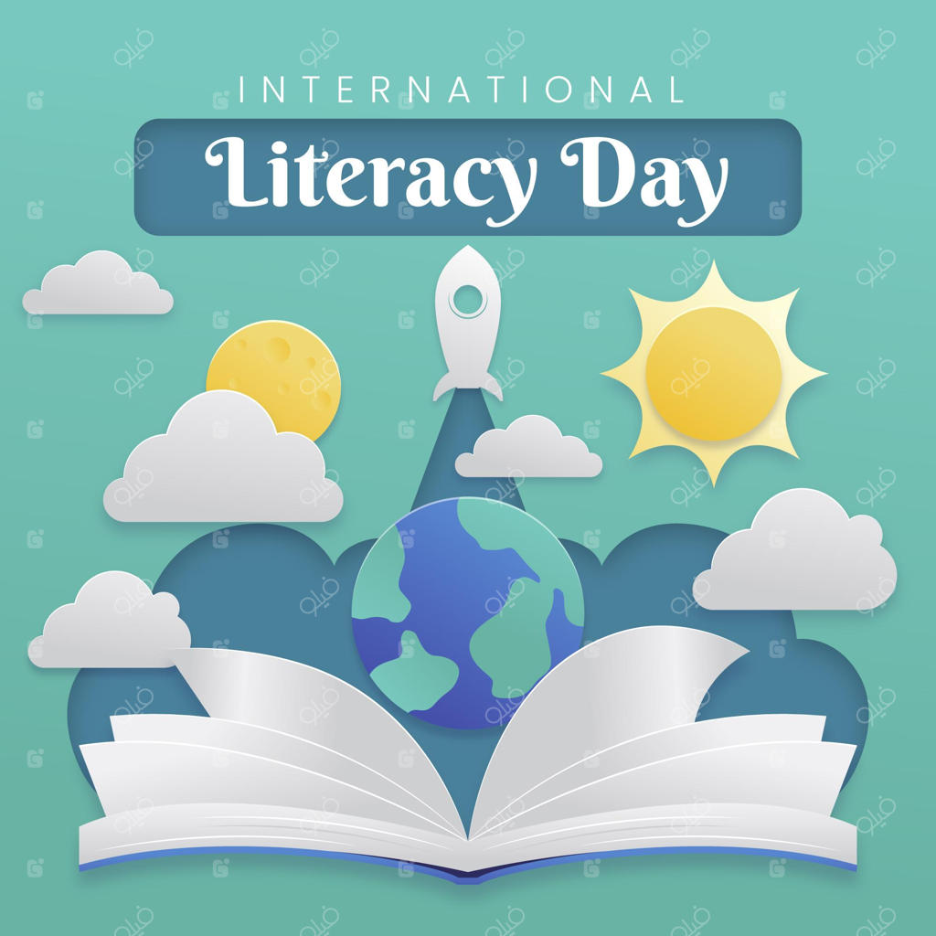 روز جهانی سوادآموزی با کتاب و کره زمین