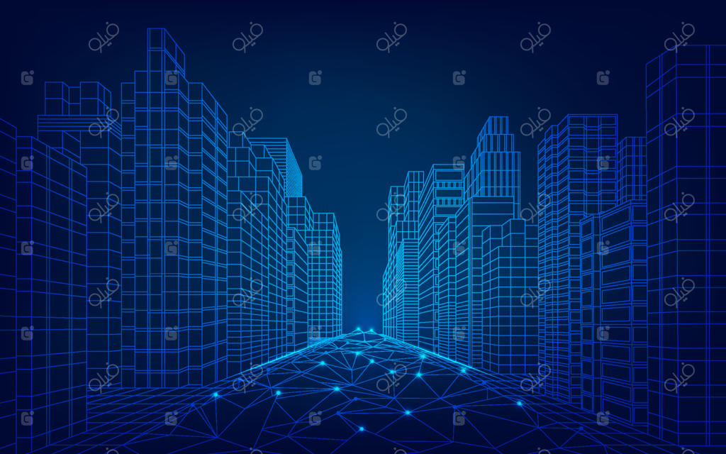 صحنه‌ای از شهر آینده‌نگرانه