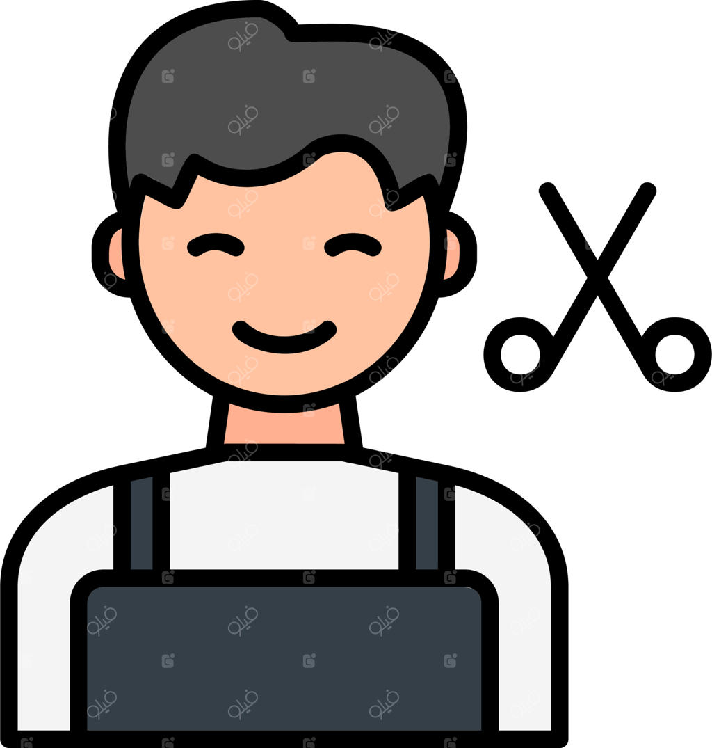 آیکون وکتور آرایشگر