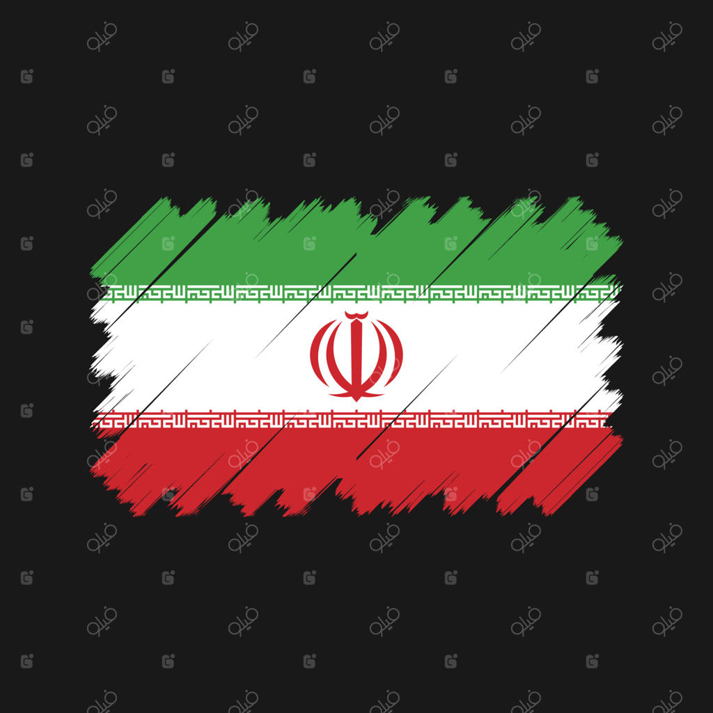 پرچم ایران به صورت وکتور - پرچم ملی