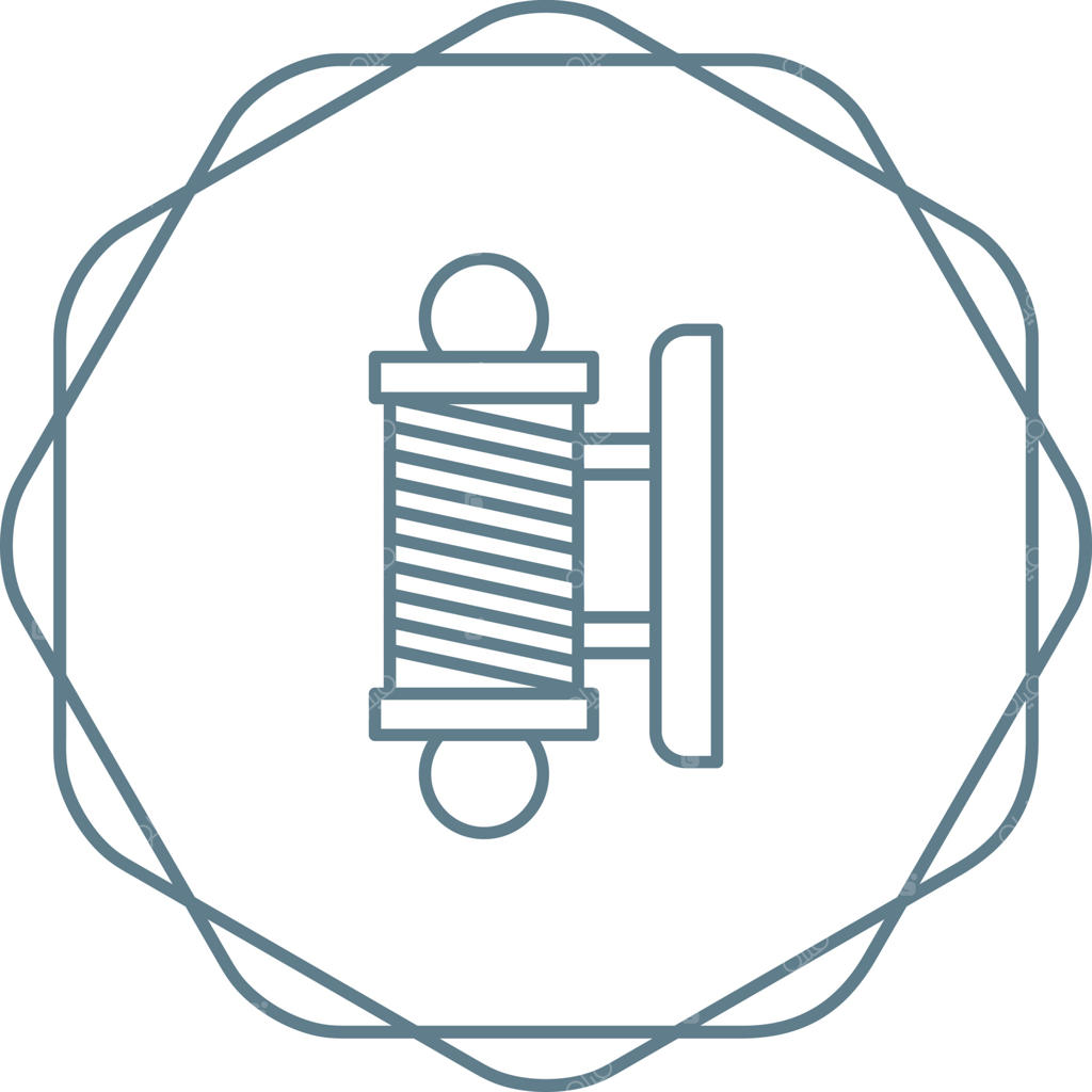 آیکون برداری قطب آرایشگری