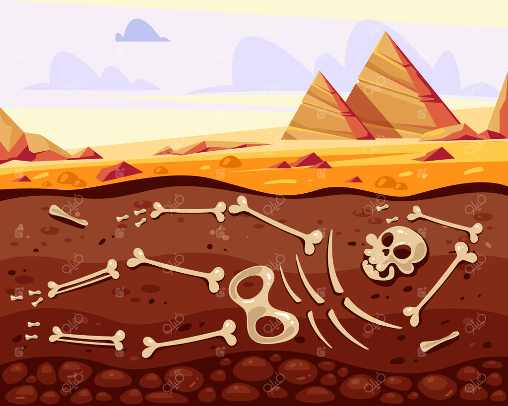 ایده کشف اسکلت‌های انسانی در باستان‌شناسی