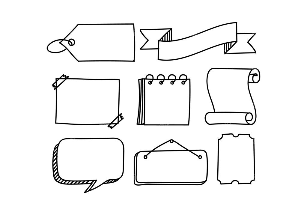 وکتور رایگان تزئینات بولت ژورنال