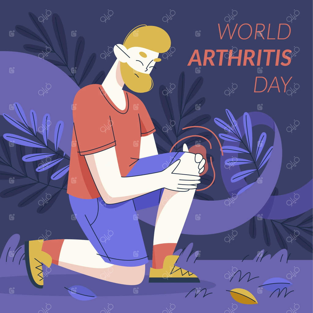 تصویرسازی دست‌کشیده روز جهانی آرتروز