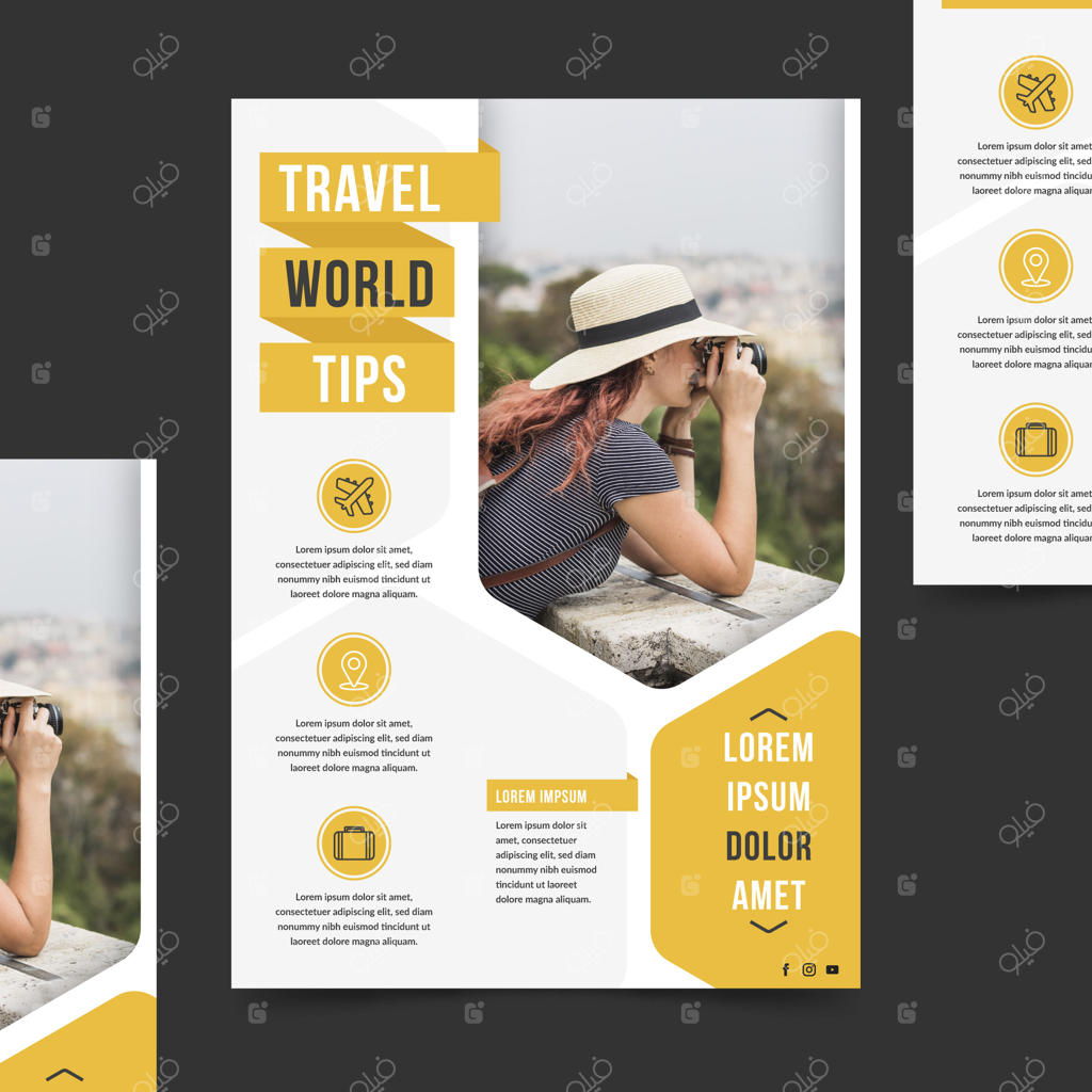 پوستر سفر با عکس