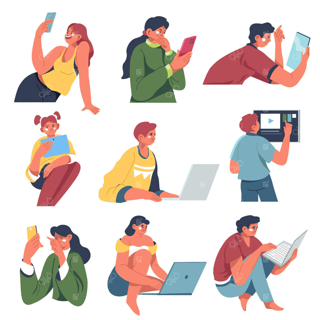 استفاده نوجوانان از گجت‌ها: لپ‌تاپ‌ها و تبلت‌ها