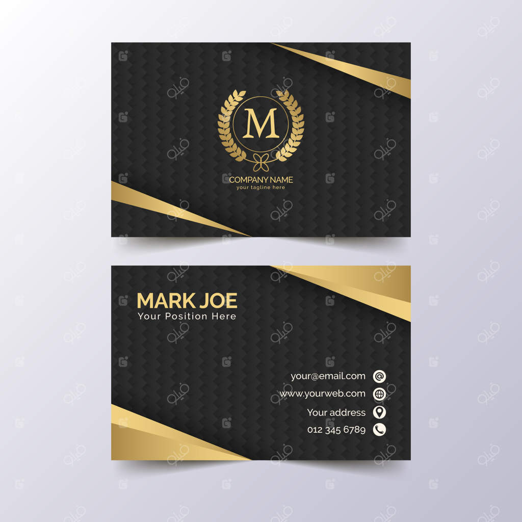 پترن کارت ویزیت لوکس و شیک