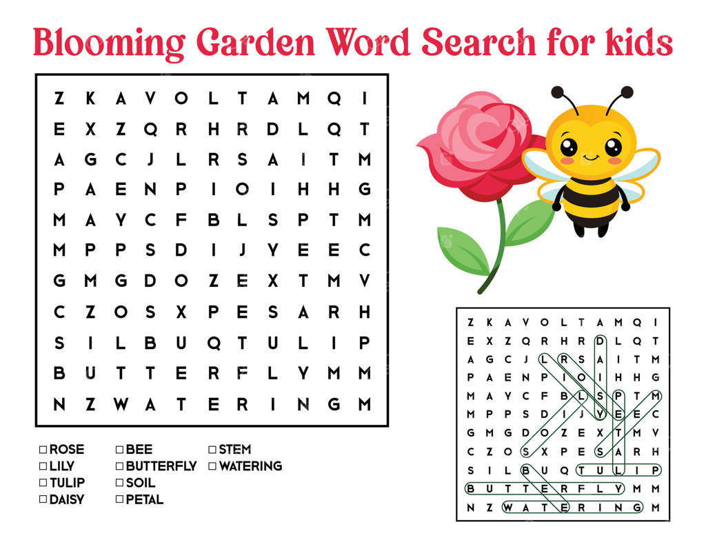 جستجوی کلمات باغ شکوفه برای کودکان