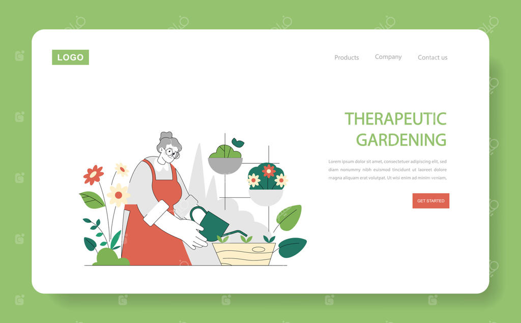 طبیعت‌درمانی، تصویرسازی تخت