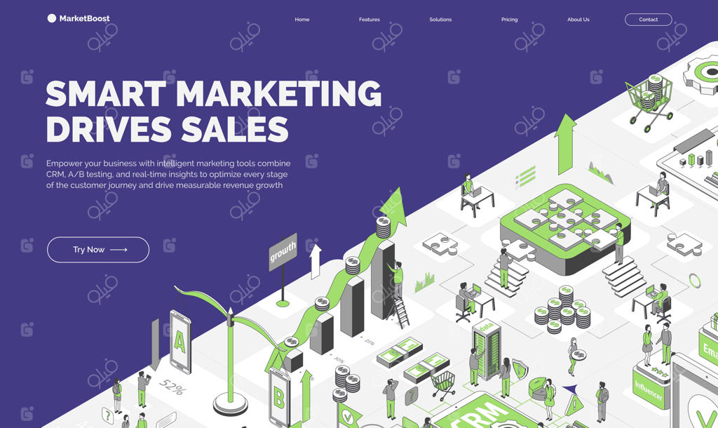 بازاریابی هوشمند فروش را افزایش می‌دهد