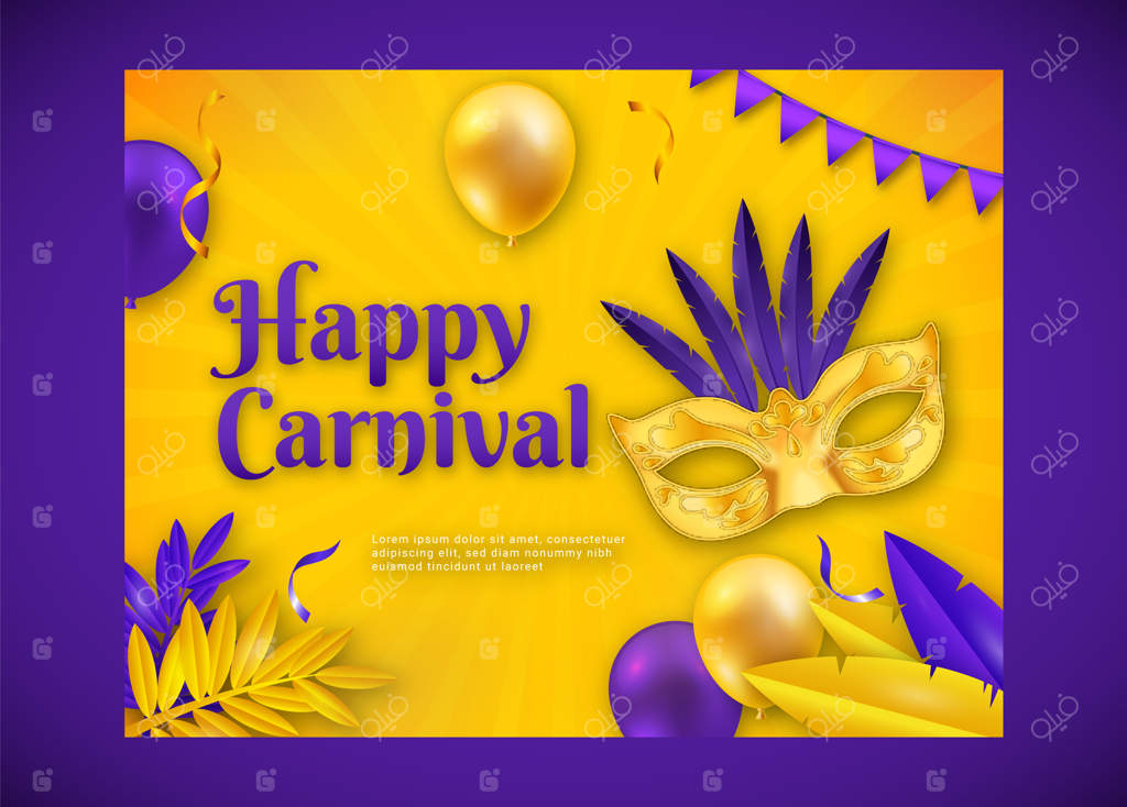 قالب فراخوان عکاسی کارناوال رنگارنگ