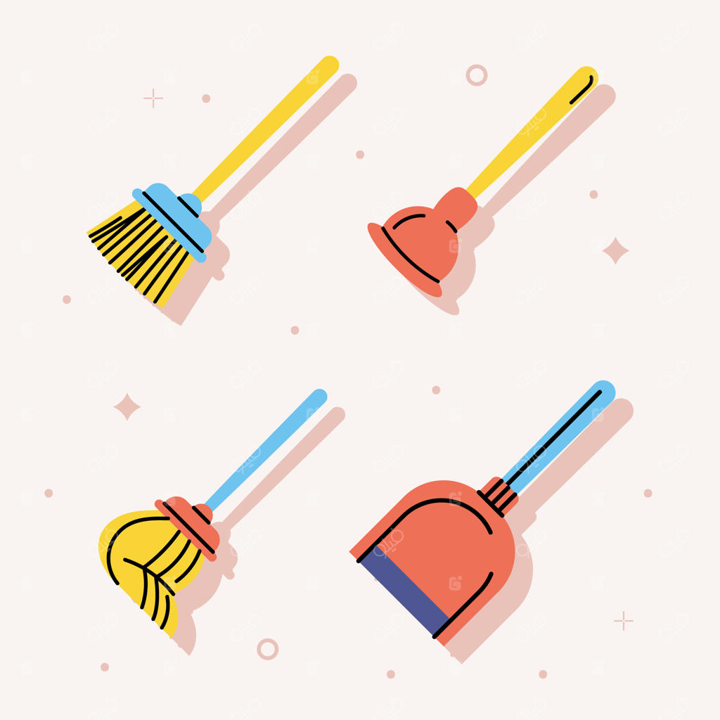 ابزارهای نظافت منزل