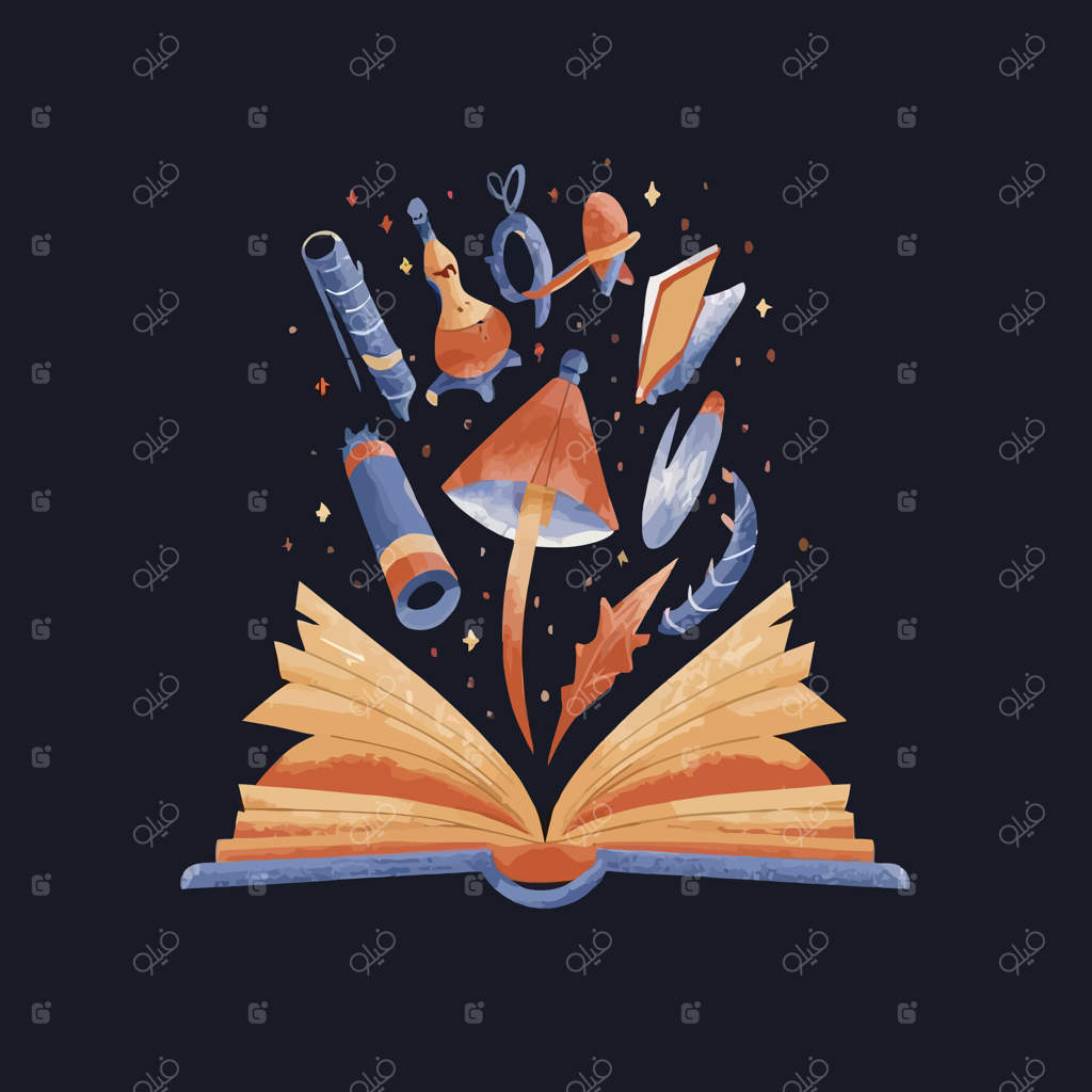 تصویرسازی برای روز جهانی کتاب