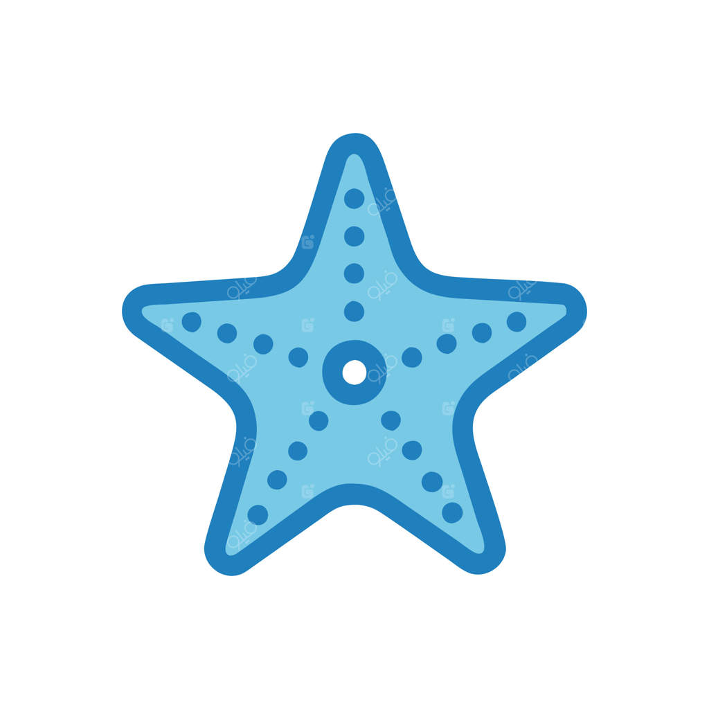 ستاره‌های دریایی خیره‌کننده در باغ مرجانی