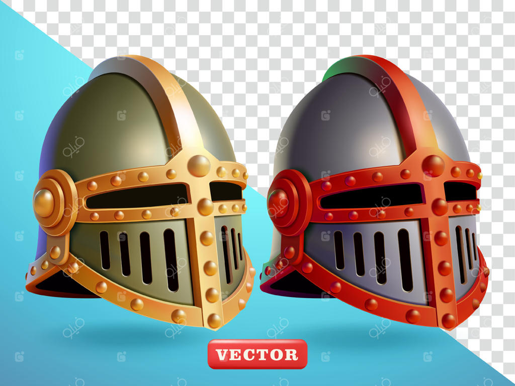 کلاه‌خود شوالیه سه‌بعدی؛ مناسب برای طراحی عناصر و بازی‌ها