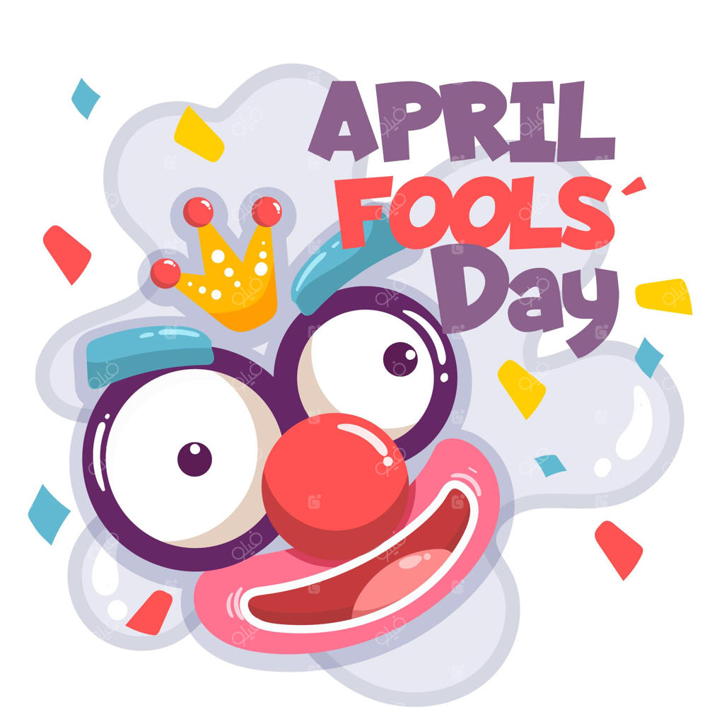 تصویرسازی دستی روز اول آوریل