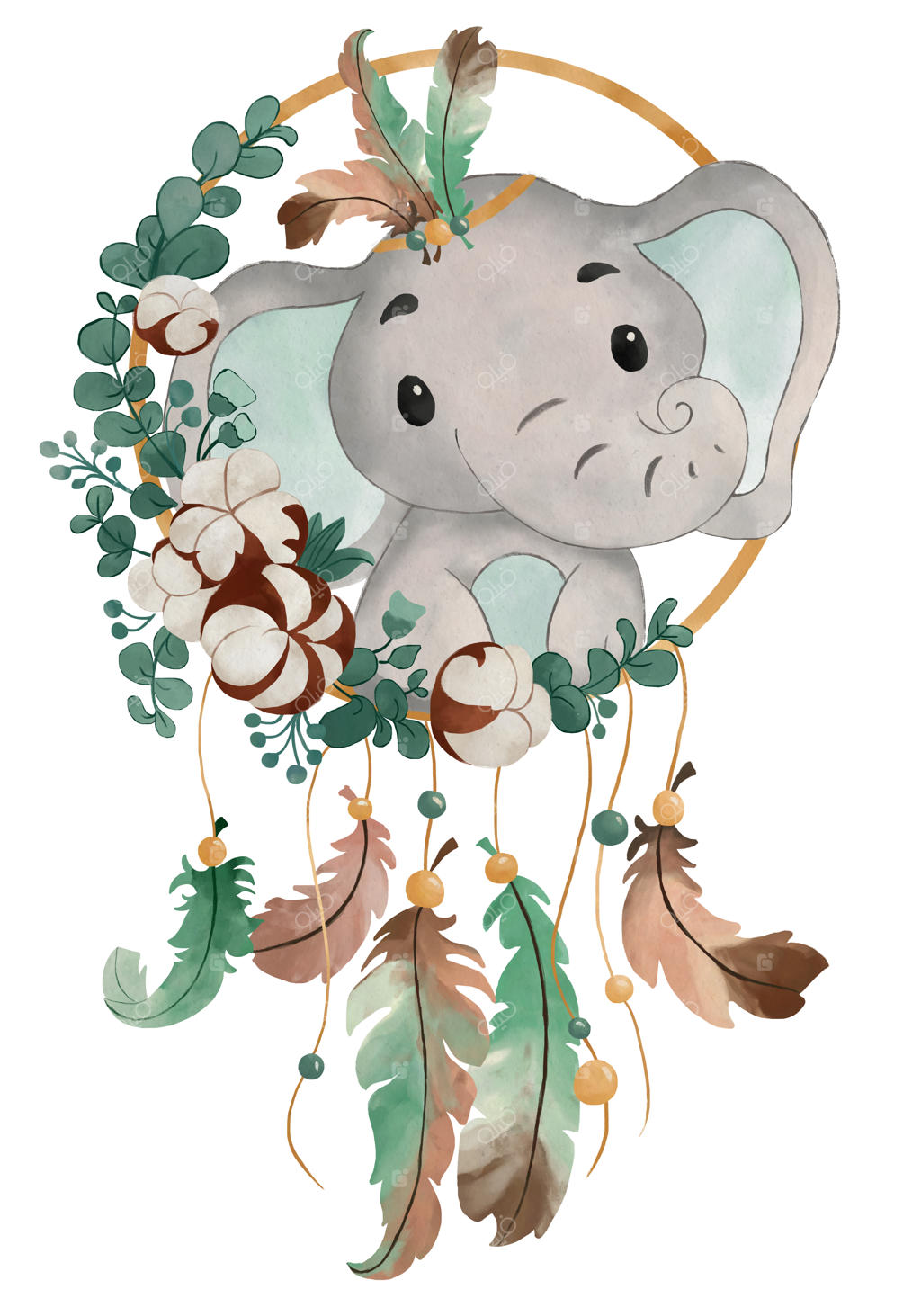 فیل کوچولوی بامزه با شکارچی رؤیا