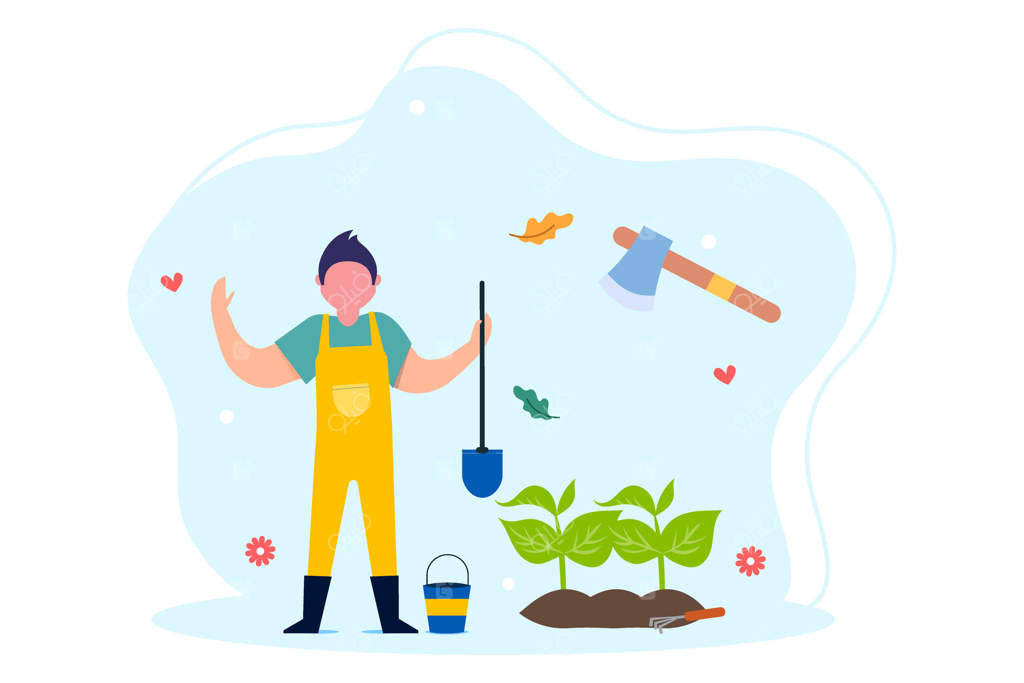 طراحی تصویرسازی تخت برای روز کارگر - وکتور حرفه‌ای