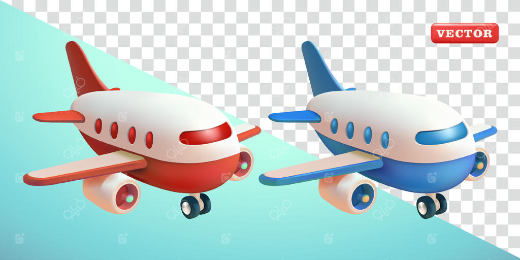 هواپیما سه‌بعدی: مناسب برای سفر، تعطیلات و طراحی عناصر