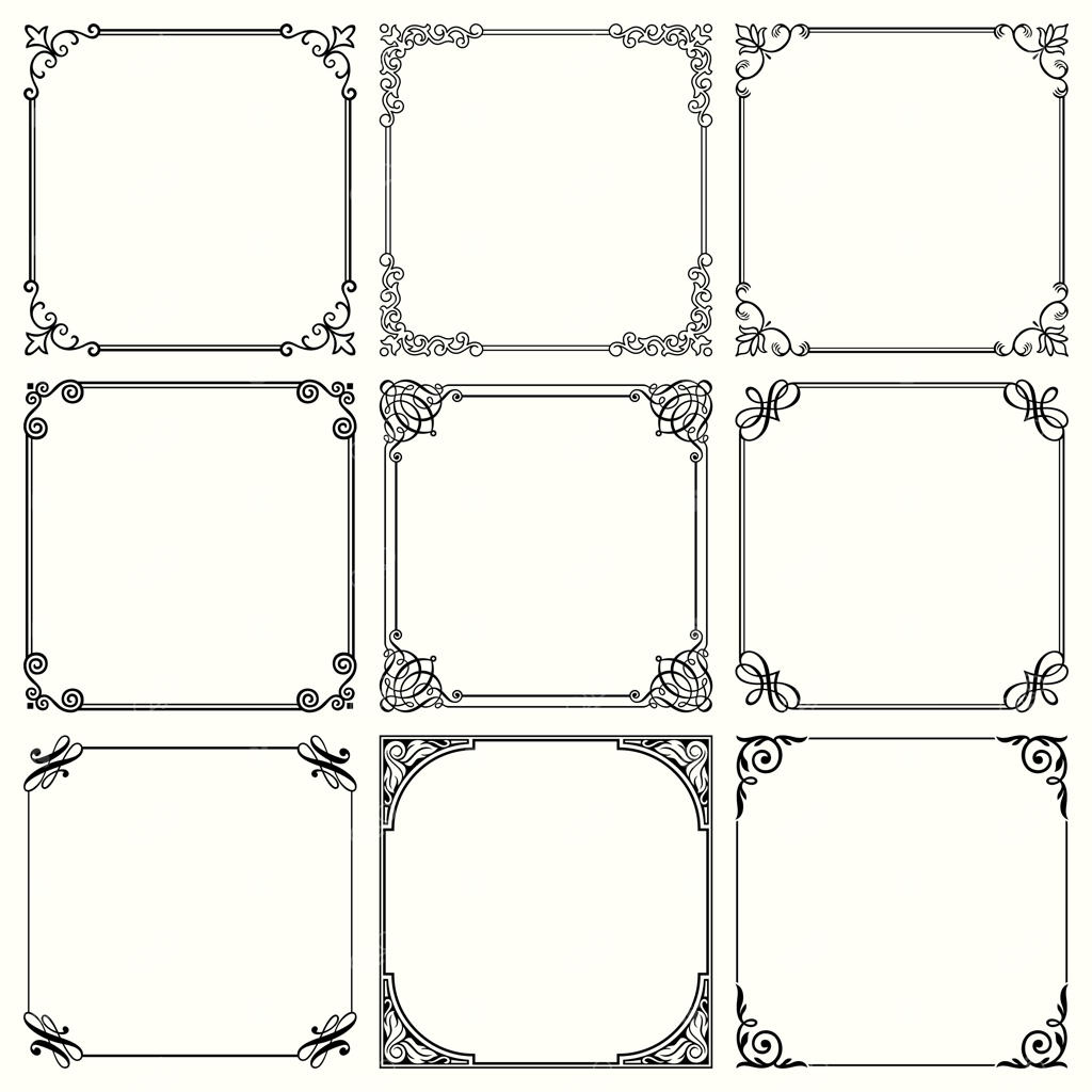 قاب‌های تزیینی (مجموعه ۴۳)