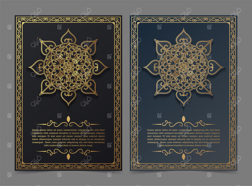 قالب کارت تبریک زینتی و لوکس