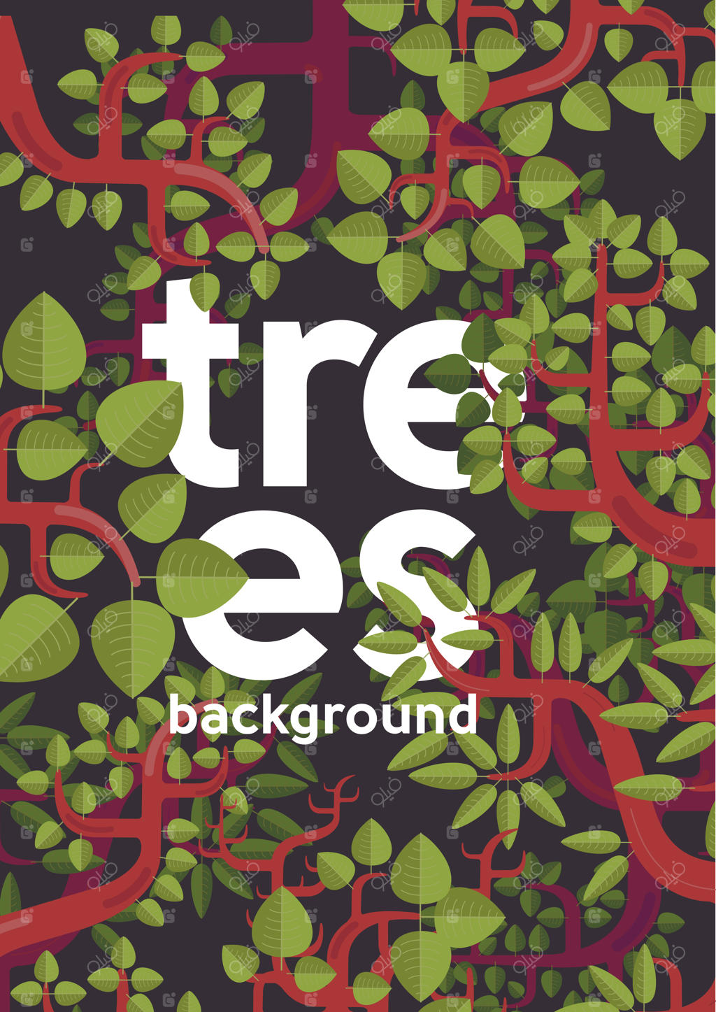 پترن کارت تبریک مدرن با تصویرسازی وکتور برای طراحی بروشور - پس‌زمینه خلاقانه و انتزاعی تابستانی