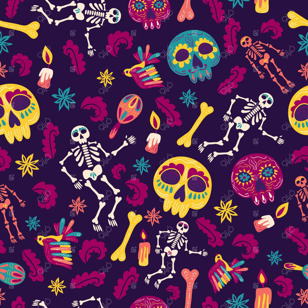 طرح دست‌کشیده روز مردگان