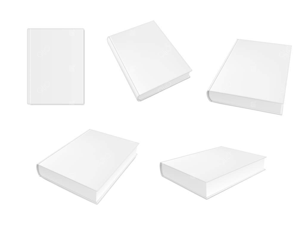 کتاب جلد سخت بدون نوشته