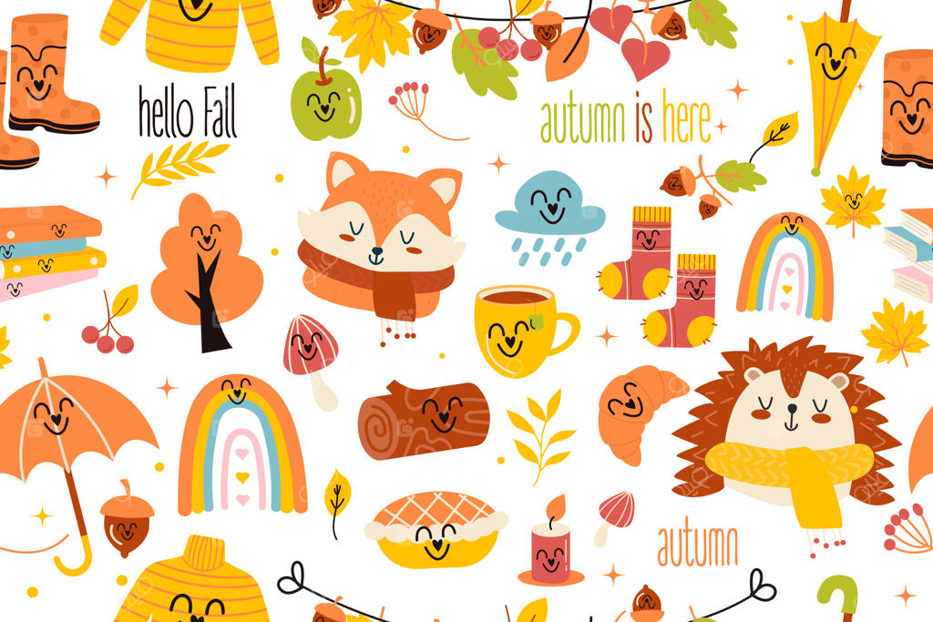 تصاویر جذاب پاییزی، ایده‌آل برای دکور فصلی - پرو وکتور