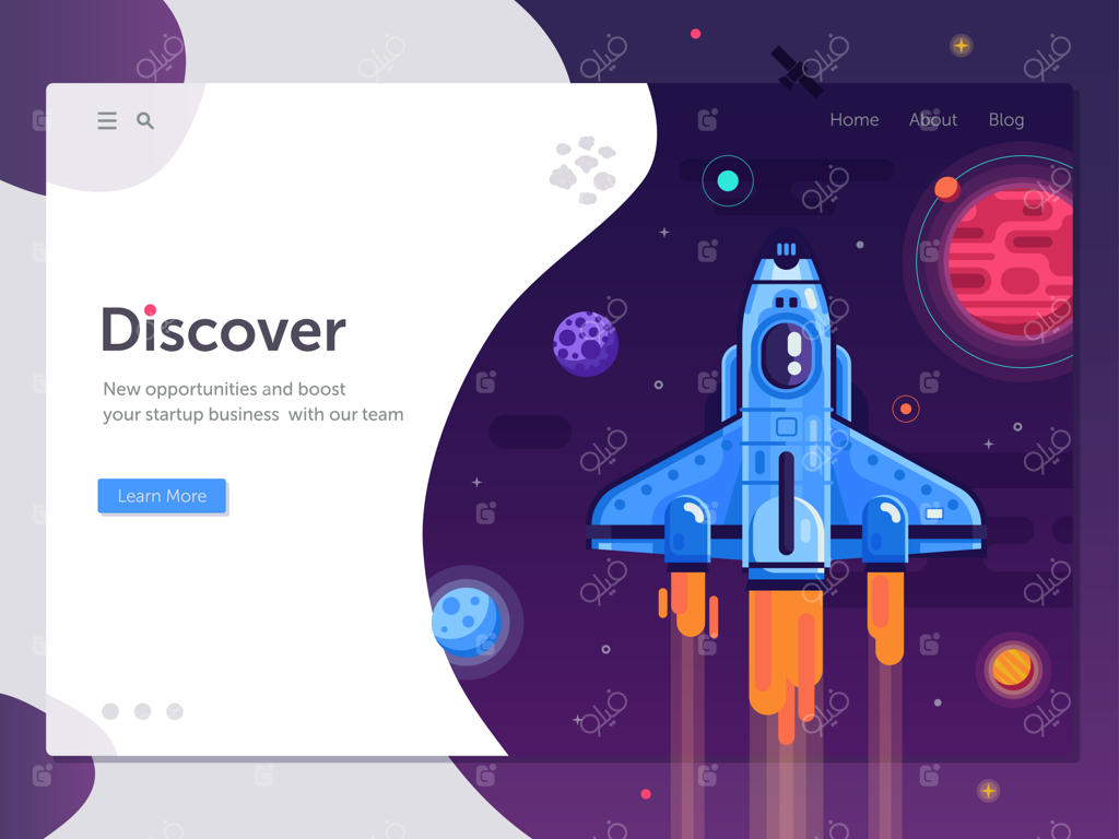 تصویرسازی شروع و راه‌اندازی کسب و کار جدید