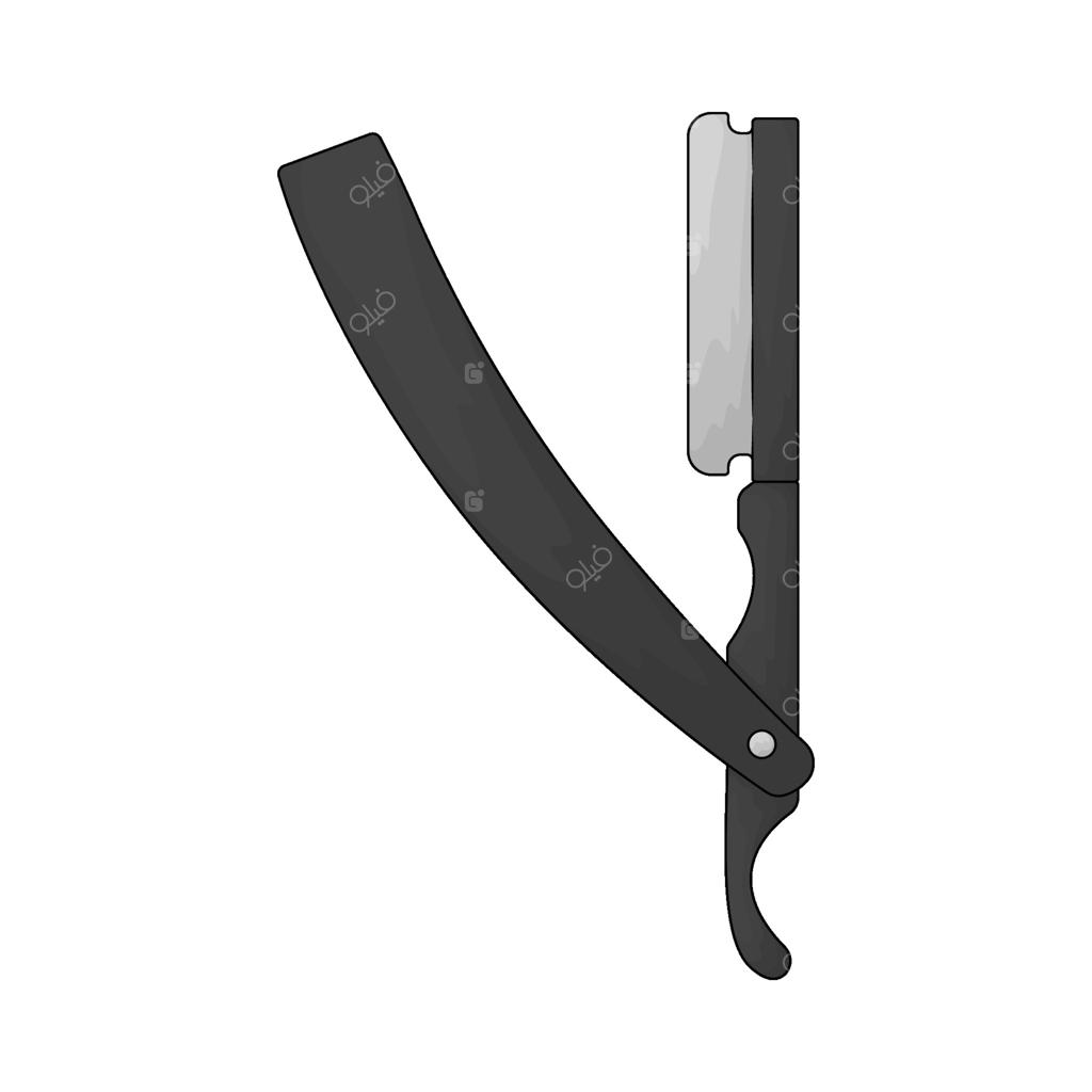 تیغ سلمانی مستقیم