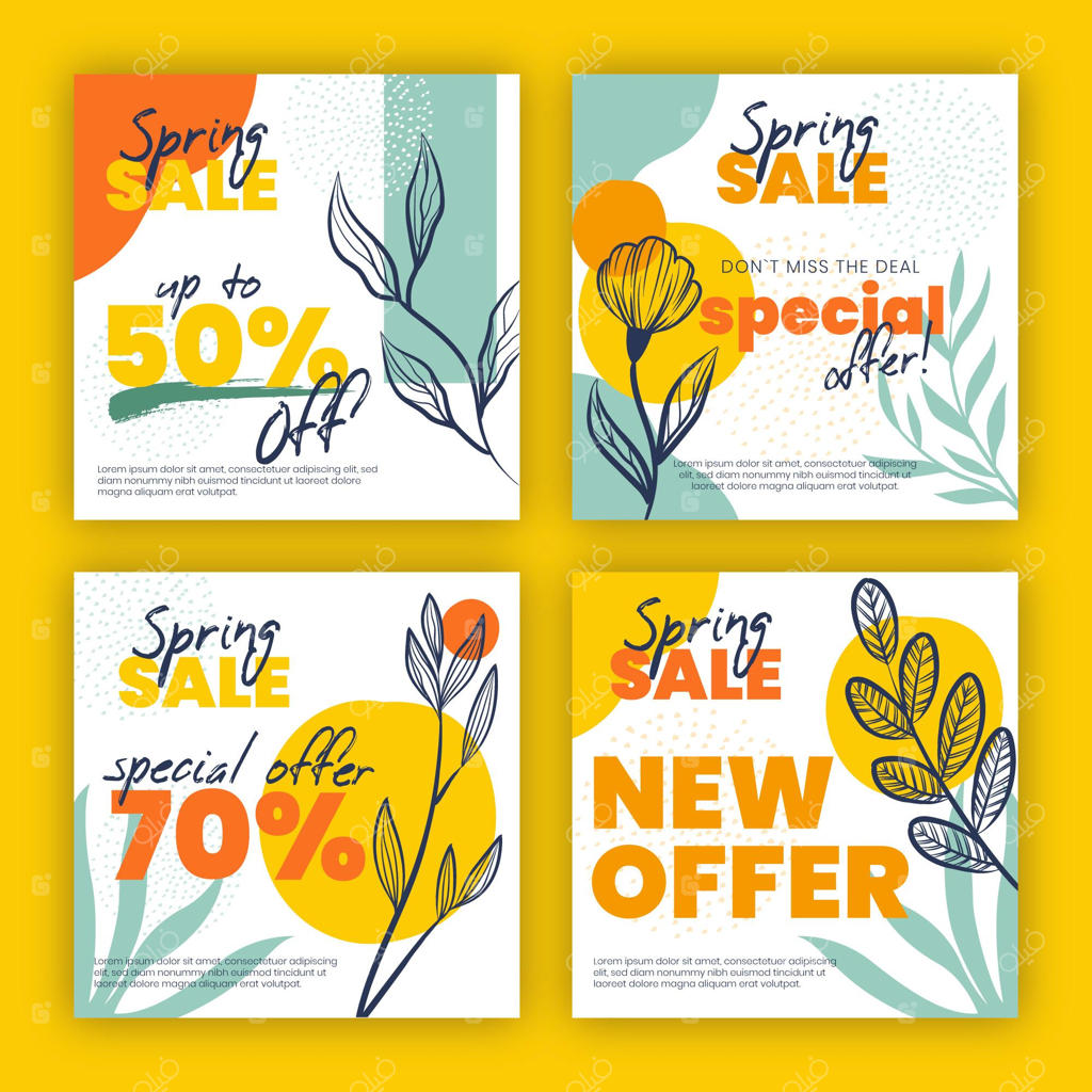 پست‌های اینستاگرام فروش بهاری