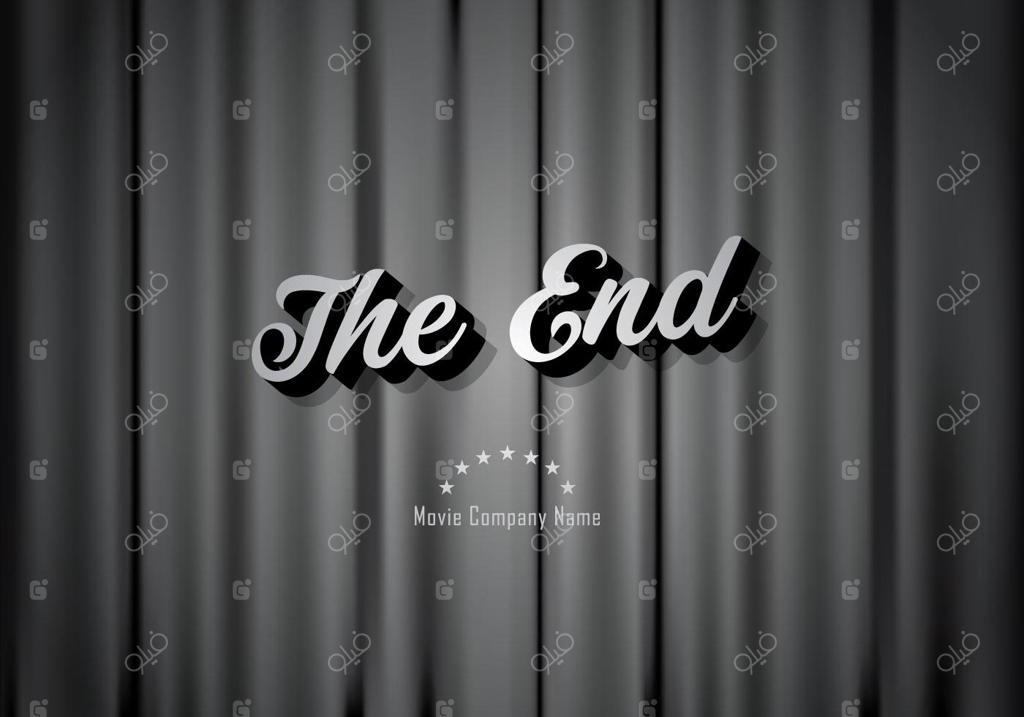 پشت پرده پایان فیلم صامت