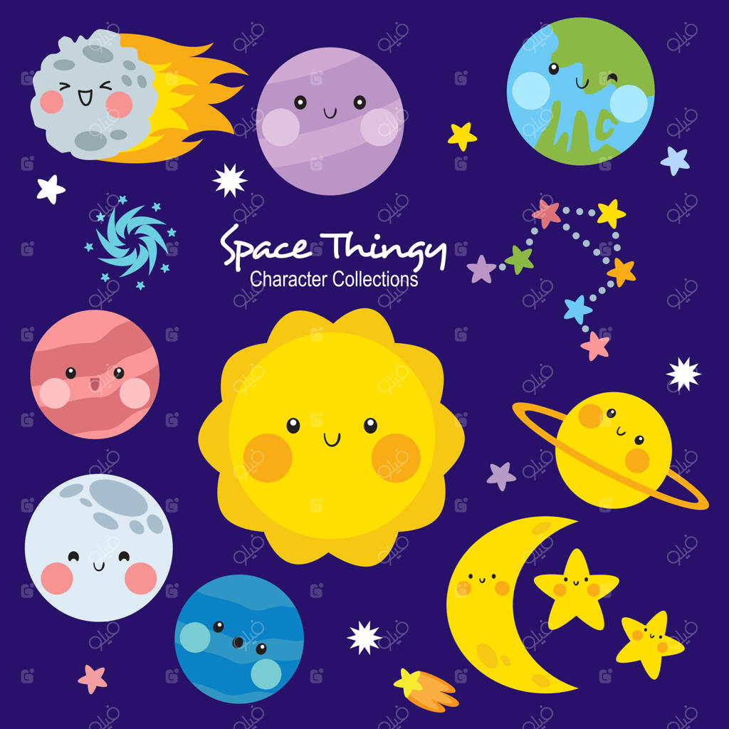 مجموعه شخصیت‌های دنیای فضایی