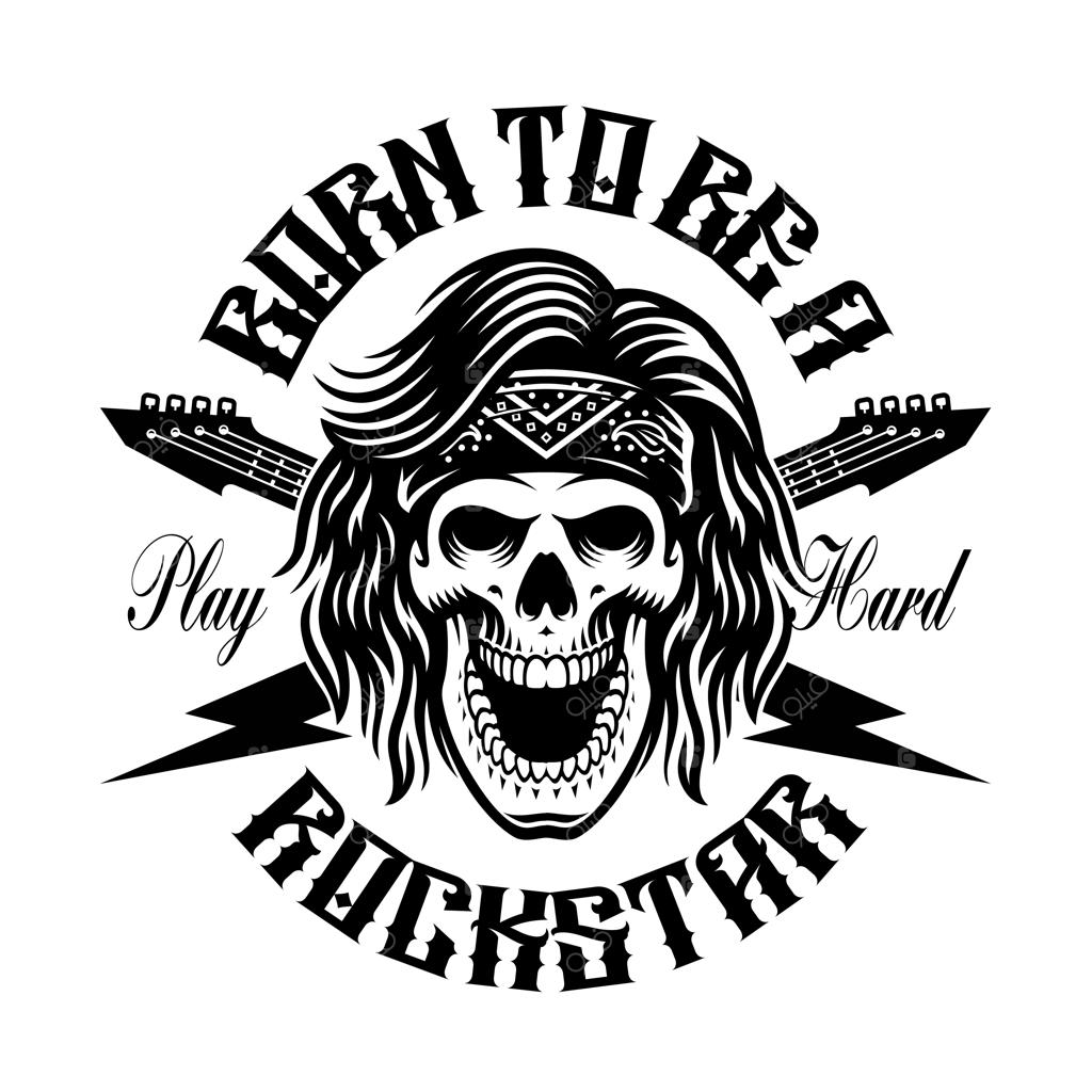 جمجمه راک اند رول وکتور