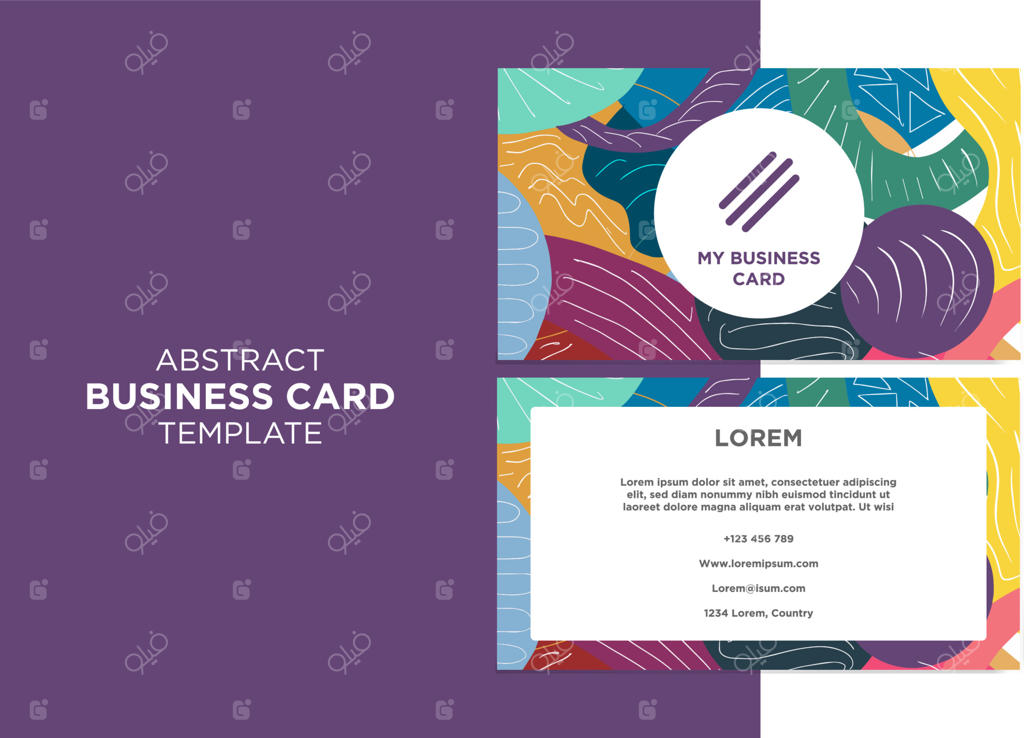 قالب کارت ویزیت