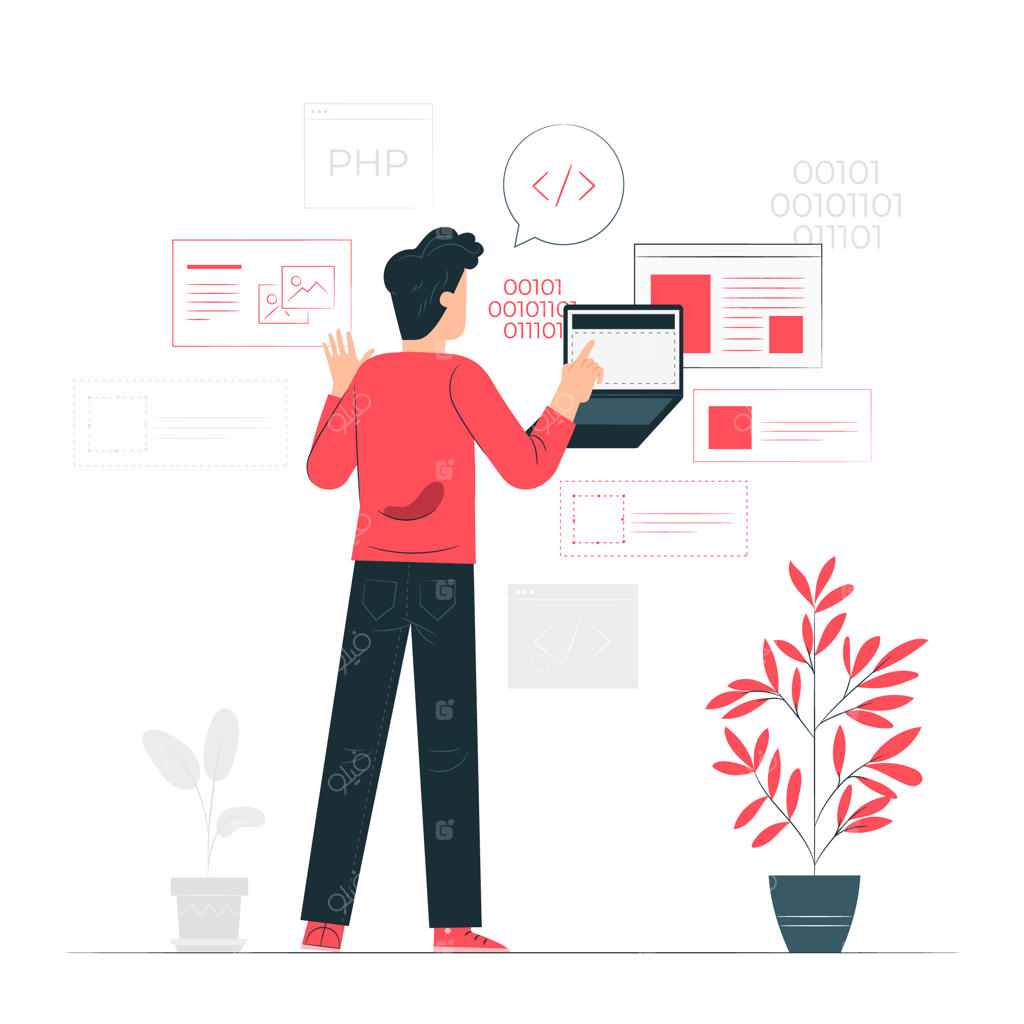 تصویرسازی مفهومی فعالیت توسعه‌دهنده