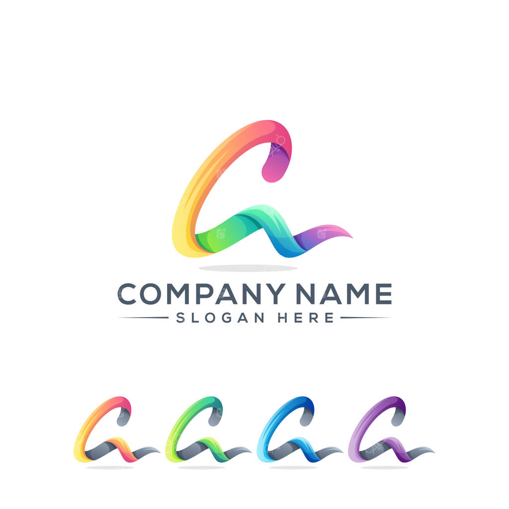 طراحی لوگو حرف A برای شرکت شما