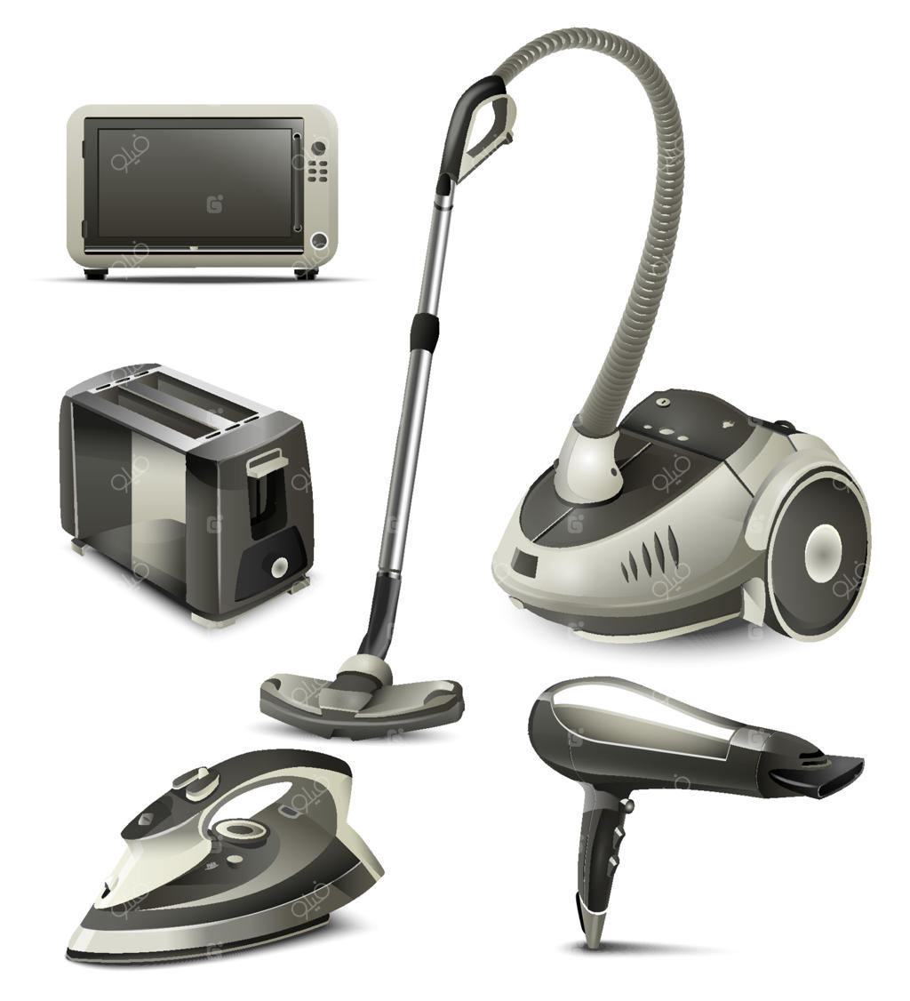 تصویرسازی وکتور لوازم خانگی