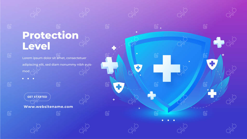 سطح حفاظتی: بنر و تصویرسازی ساده