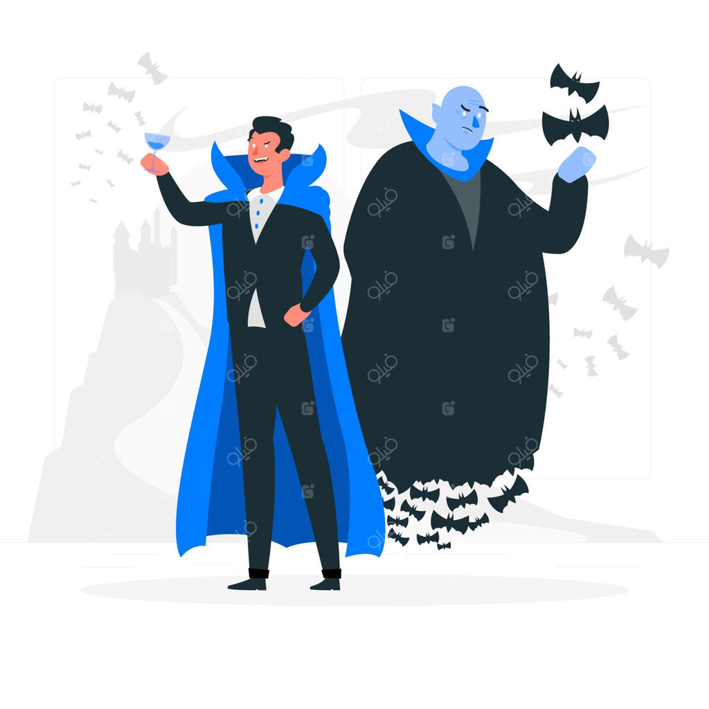 ایده‌پردازی تصویری درباره خون‌آشام‌ها