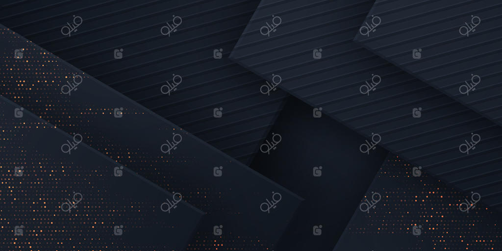 زمینه‌ای با اشکال سه‌بعدی و بافت لوکس.