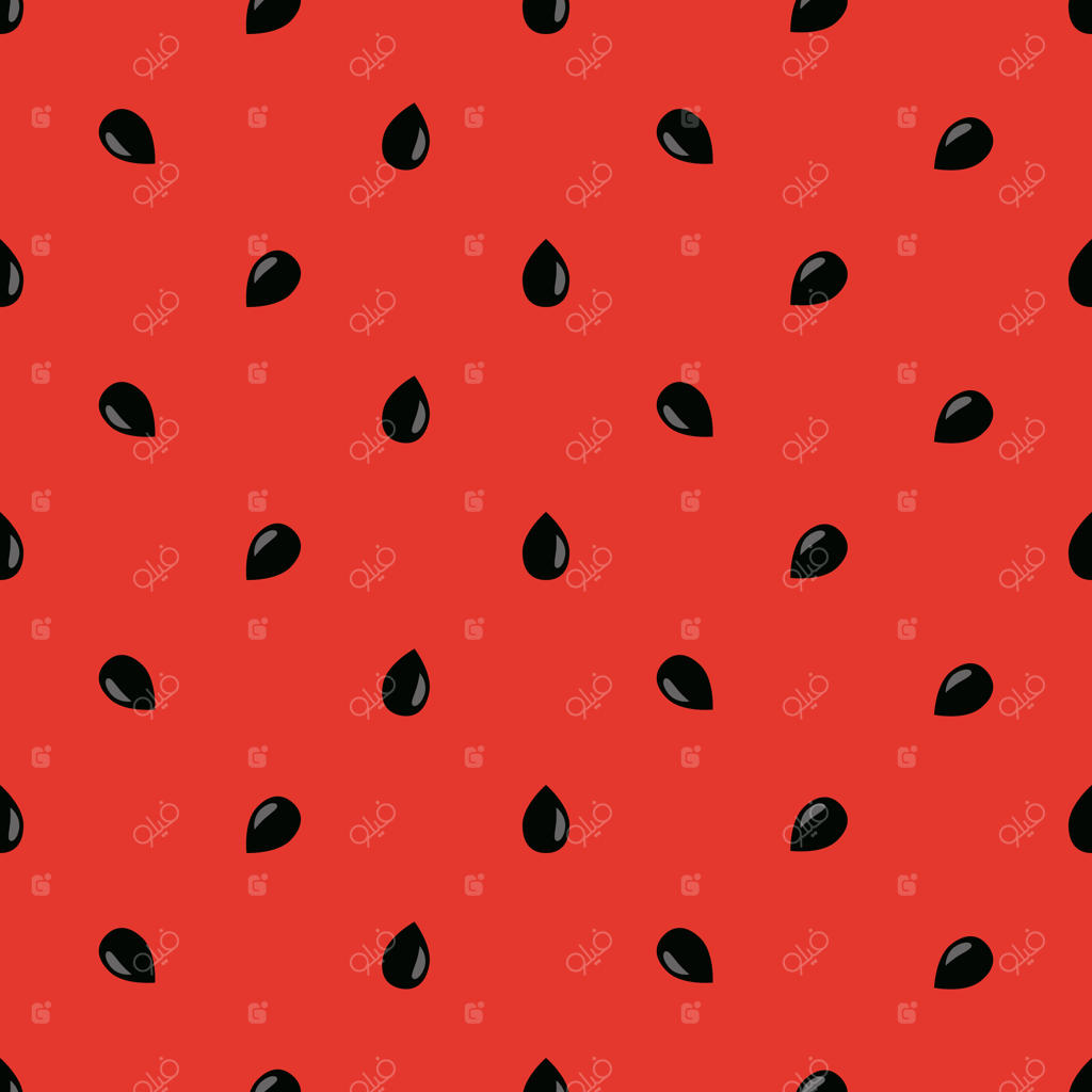 پترن یکپارچه مینیمالیستی هندوانه با کیفیت بالا