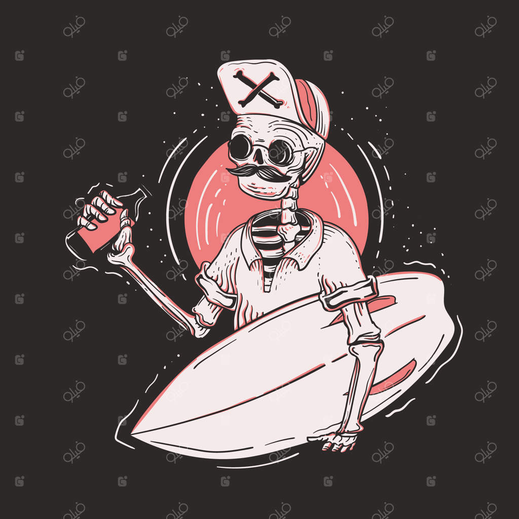 خنکای تابستان با جمجمه موج‌سوار