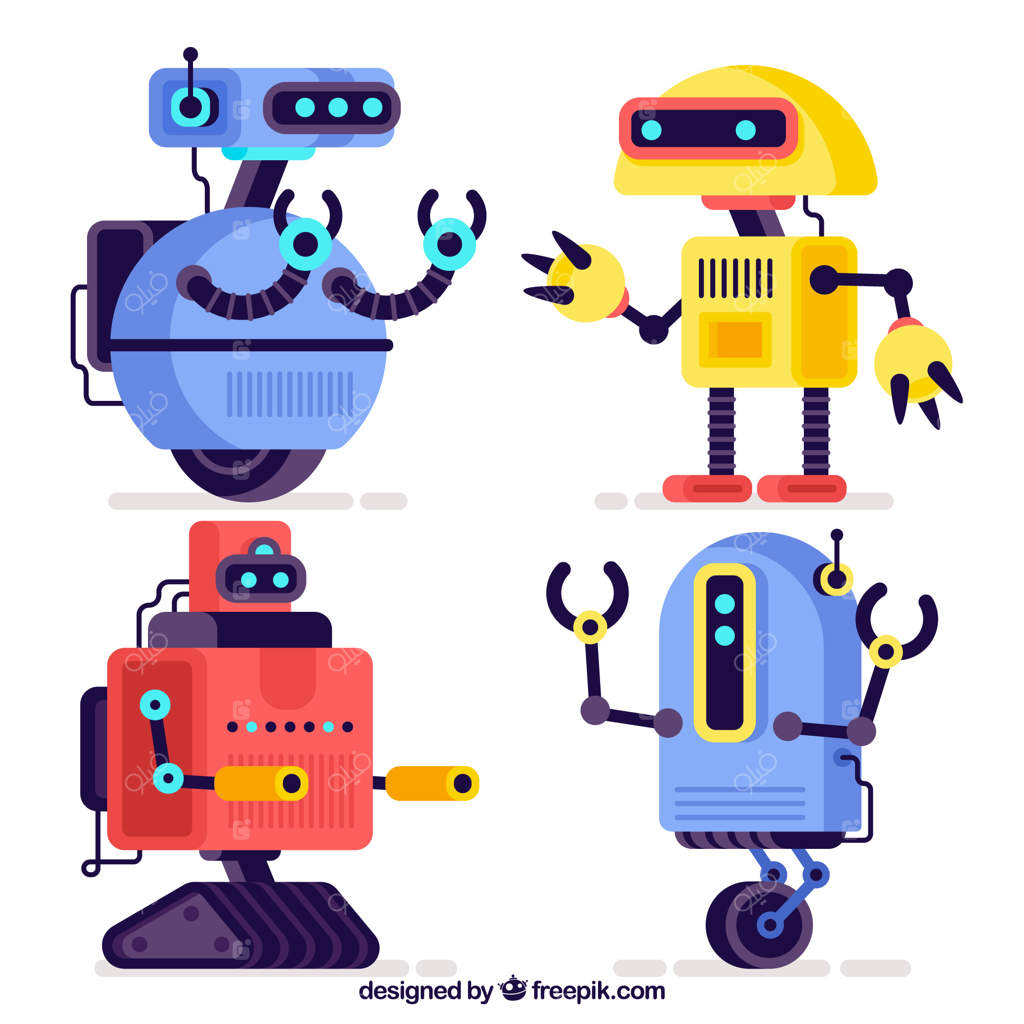 مجموعه شخصیت‌های ربات تخت