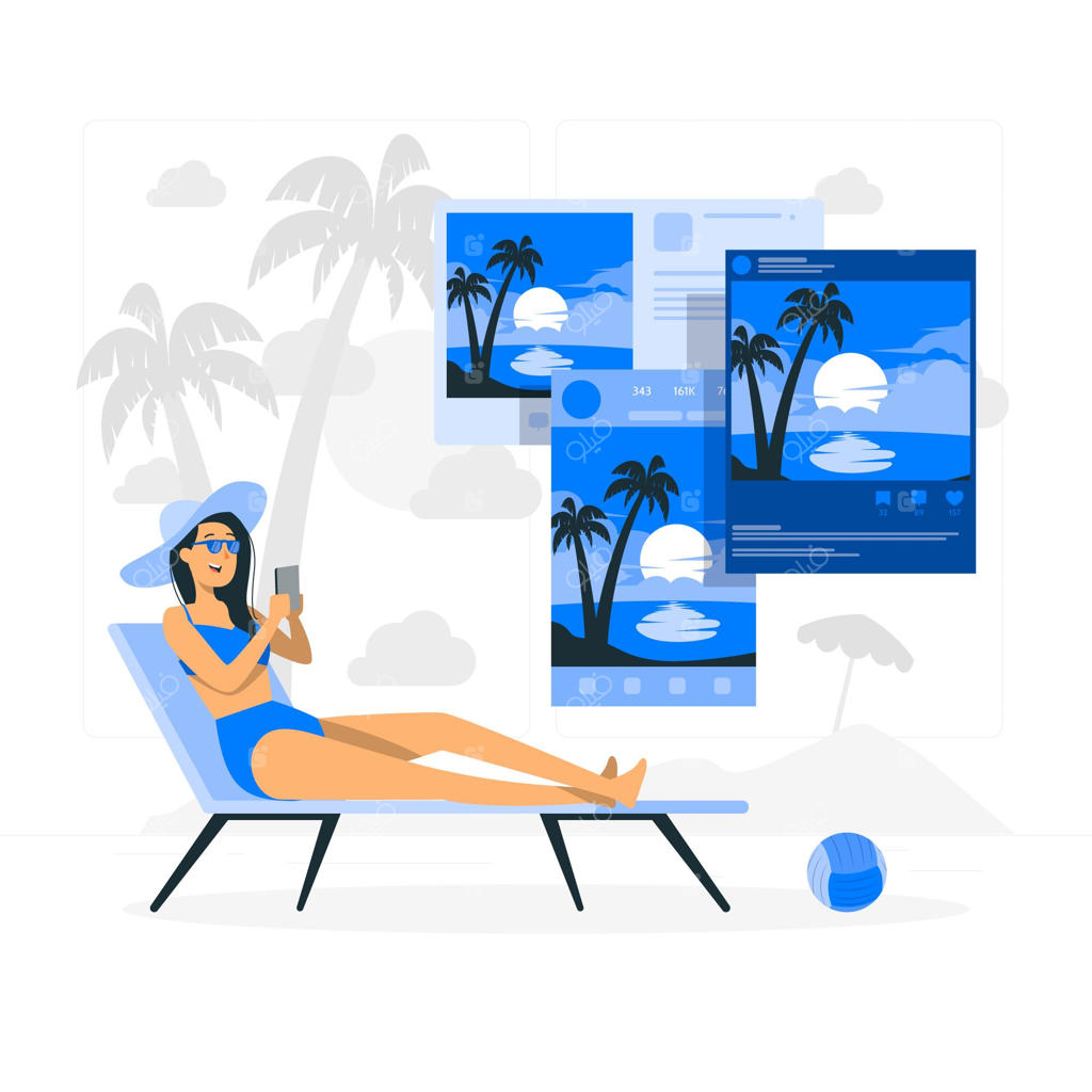 تصویر مفهومی به‌روزرسانی شبکه‌های اجتماعی