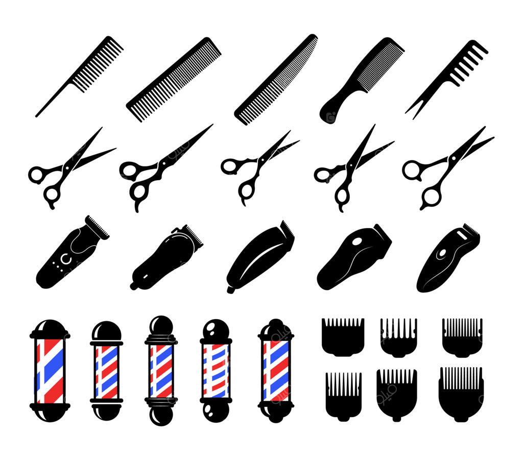 تصویر قیچی آرایشگاه برای سالن زیبایی