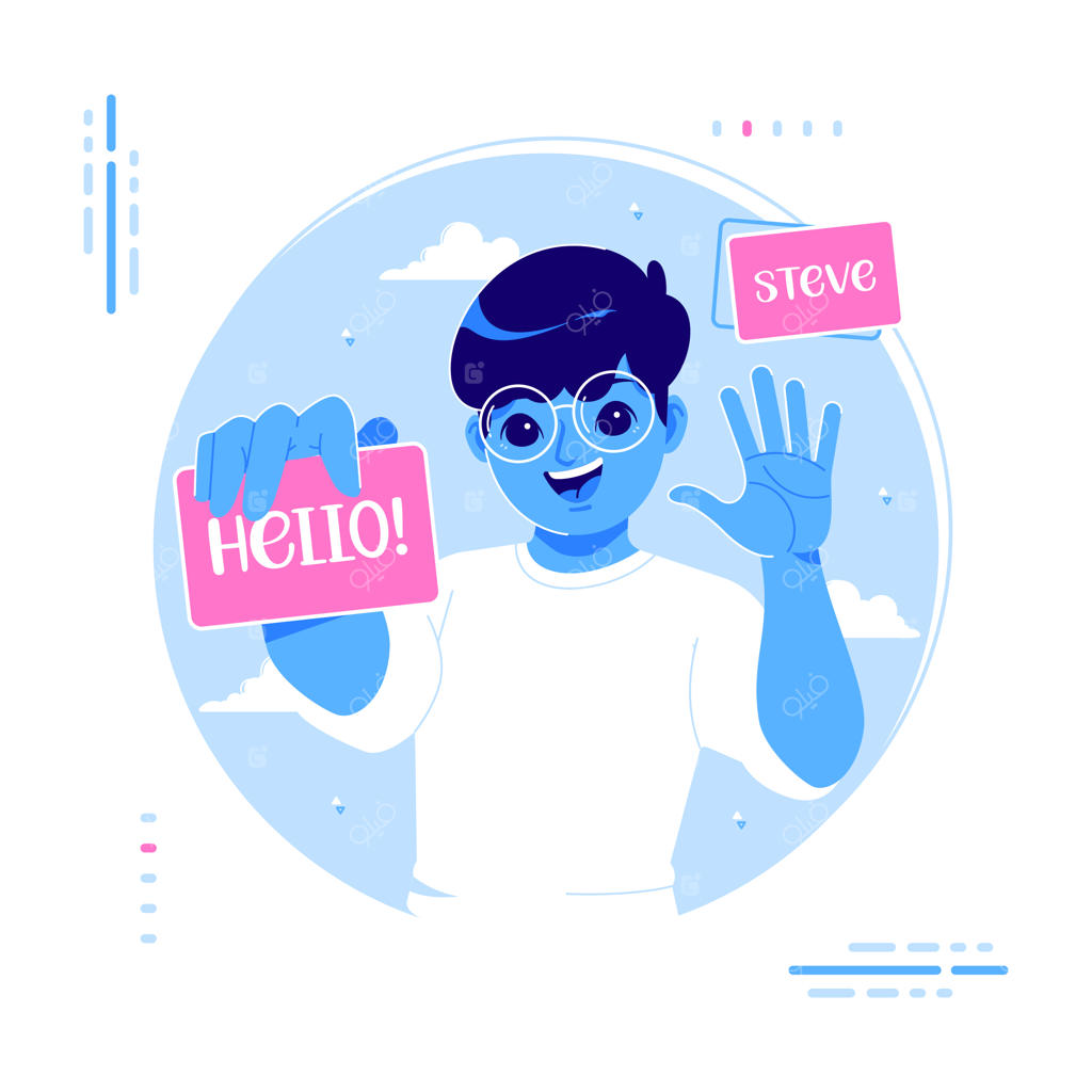 با احترام، سلام از طرف استیو