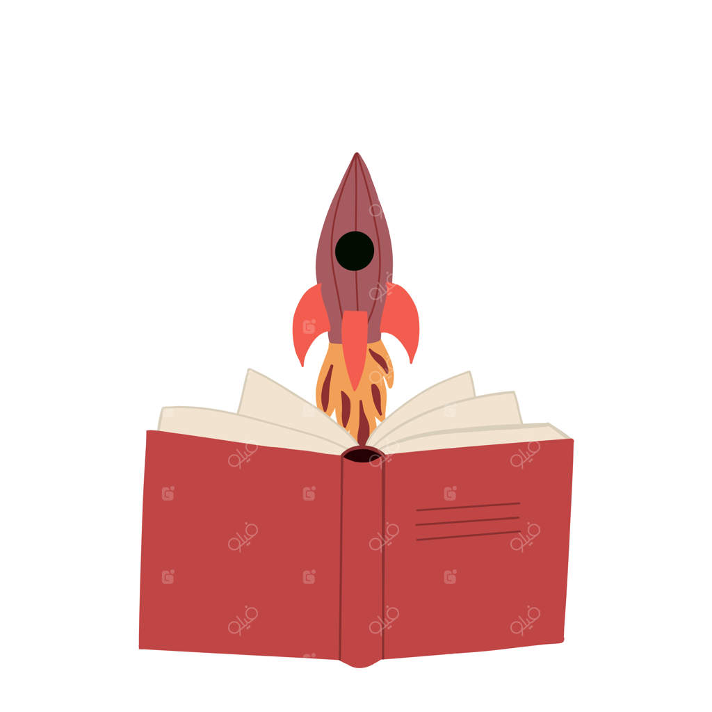 کتاب باز با موشکی که جرقه خلاقیت را به پرواز درمی‌آورد