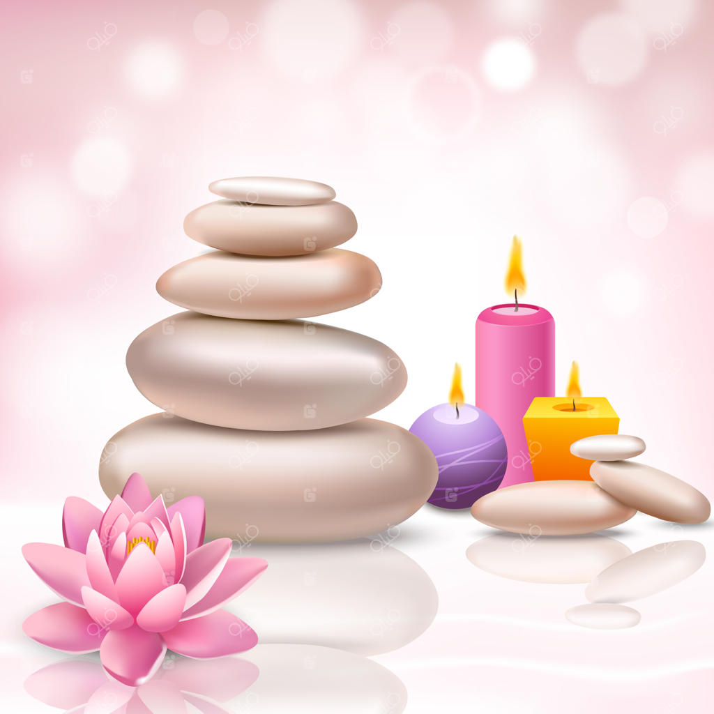 پس‌زمینه روشن اسپا